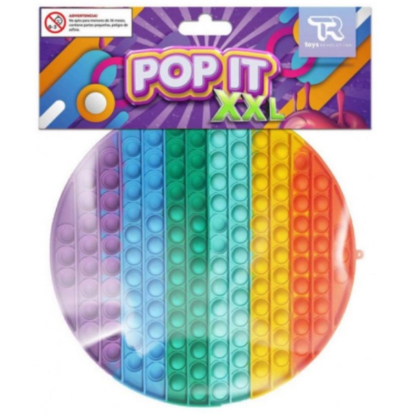 Pop it xxl circulo colores vivos