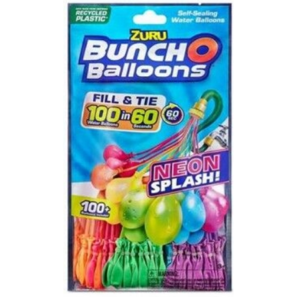 Globos de agua Bunch0 color neon splash