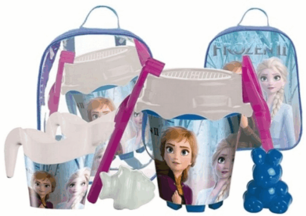 Mochila con cubo playa castillo Frozen Unic 314058