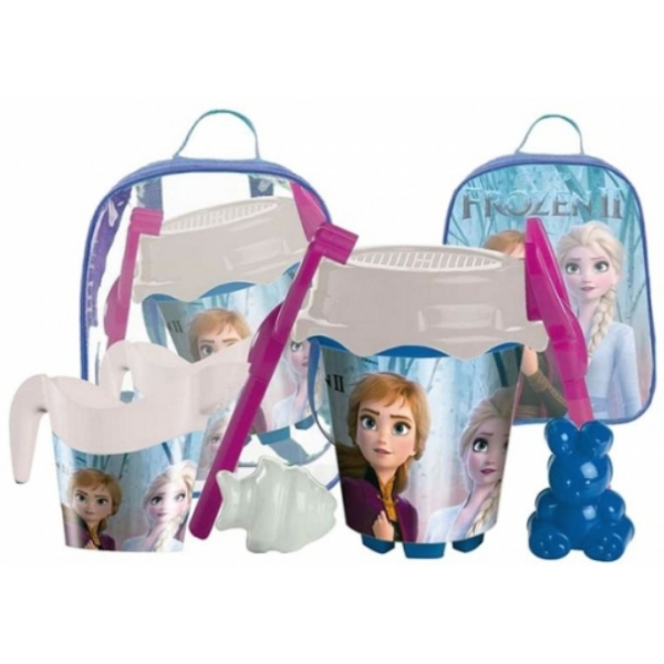 Mochila con cubo playa castillo Frozen Unic 314058
