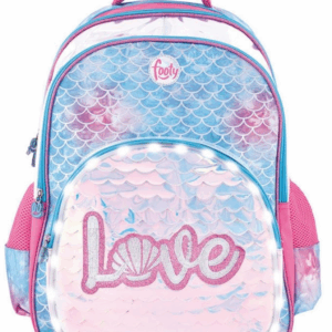 Mochila Led escamas Love Footy 805