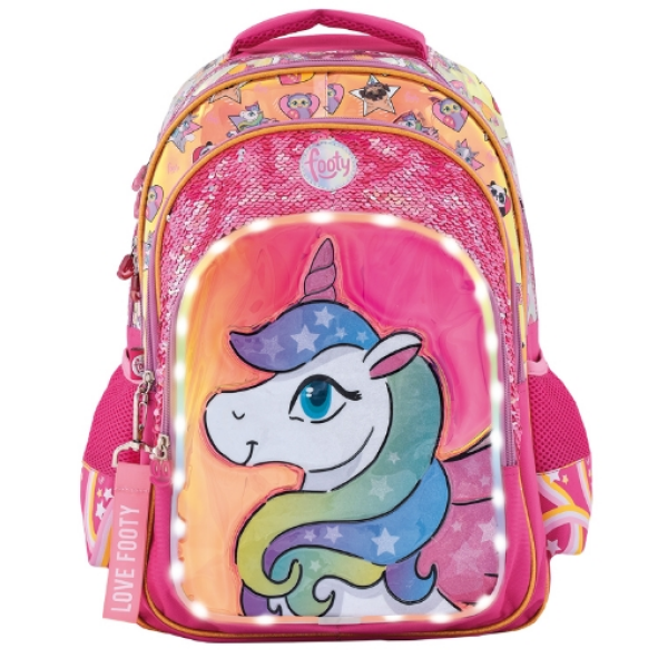 Mochila Unique rosa busto f1303