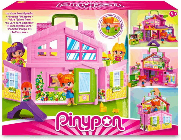 Pinypon Casa Rosa Maletin Famosa