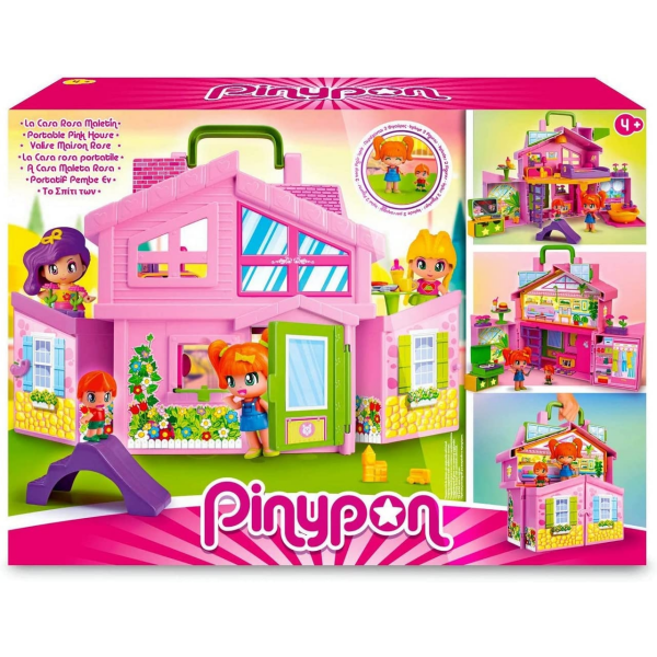 Pinypon Casa Rosa Maletin Famosa