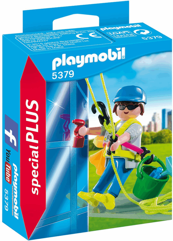 Limpiador de ventanas playmobil 5379