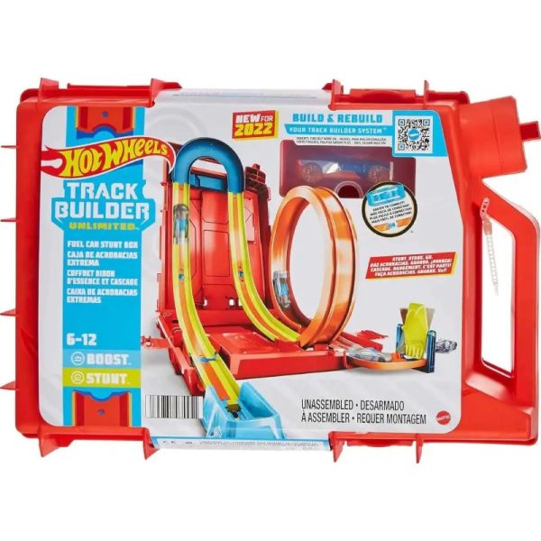 Caja de Acrobacias Hot Wheels Mattel HDX78
