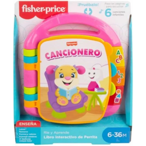 Cancionero Libro interactivo perrita Fisher Price DLF23