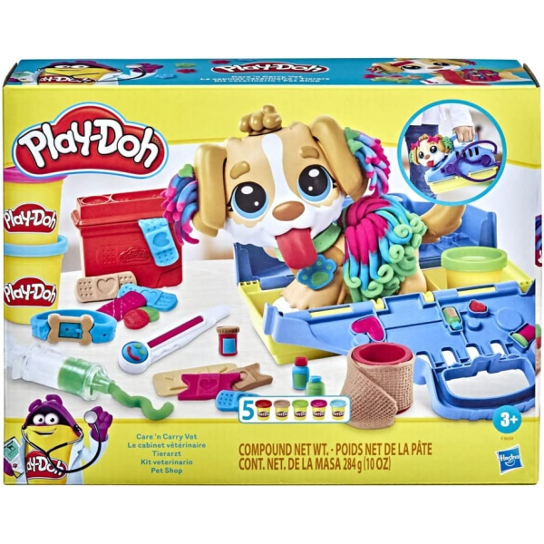 Play Doh Kit Veterinario Hasbro F3639