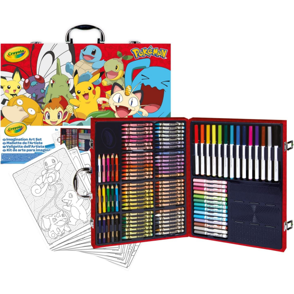 Maletin del Artista Pokemon Crayola