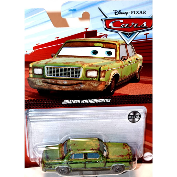 Cars Jonathan Wrenchworths 1:55 Mattel HFB56