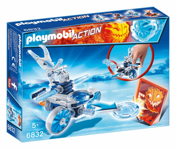 Robot de hielo con lanzador playmobil 6832