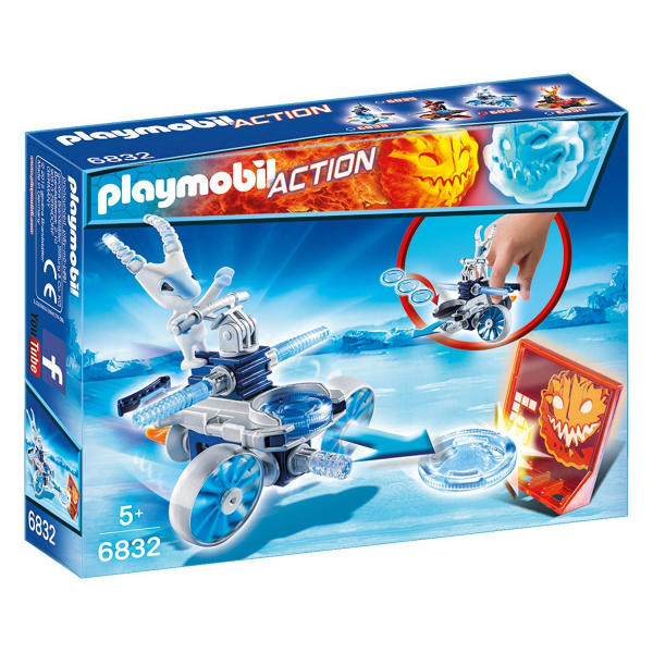 Robot de hielo con lanzador playmobil 6832
