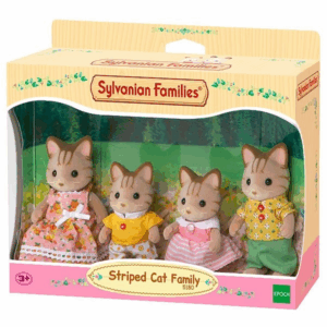 Familia Gatos Rayas Sylvanian