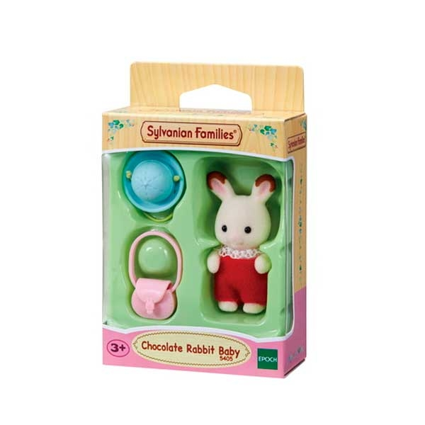 Sylvanian Families Bebé Conejo Chocolate- 05405 Epoch