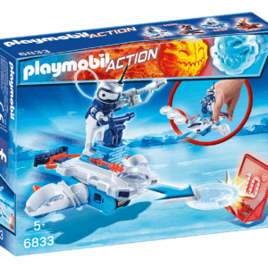 Androide de hielo con lanzador playmobil 6833