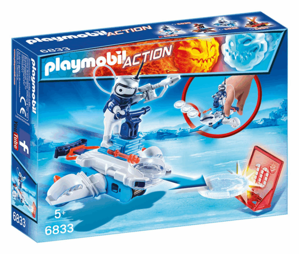 Androide de hielo con lanzador playmobil 6833