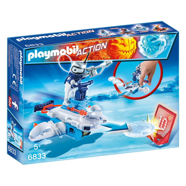 Androide de hielo con lanzador playmobil 6833