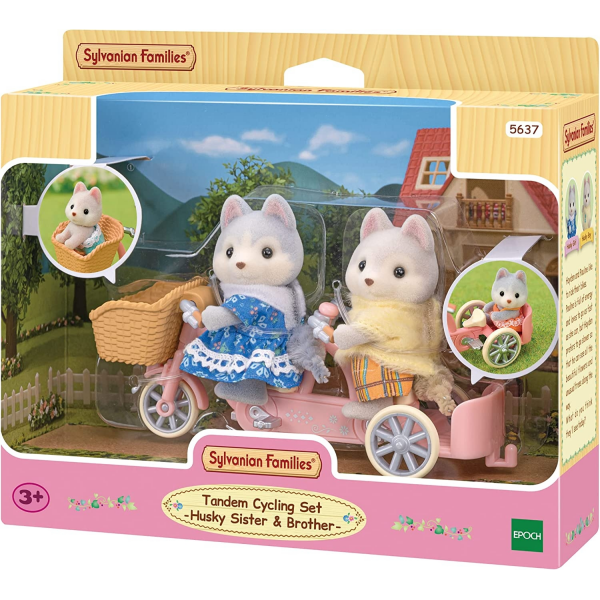Hermanos Husky en Tandem Sylvanian 5637