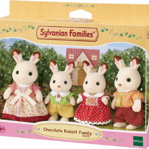 Familia Conejos Chocolate Sylvanian