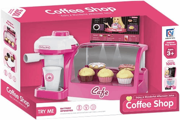 Cafetera express con capsulas y luz Fantastiko