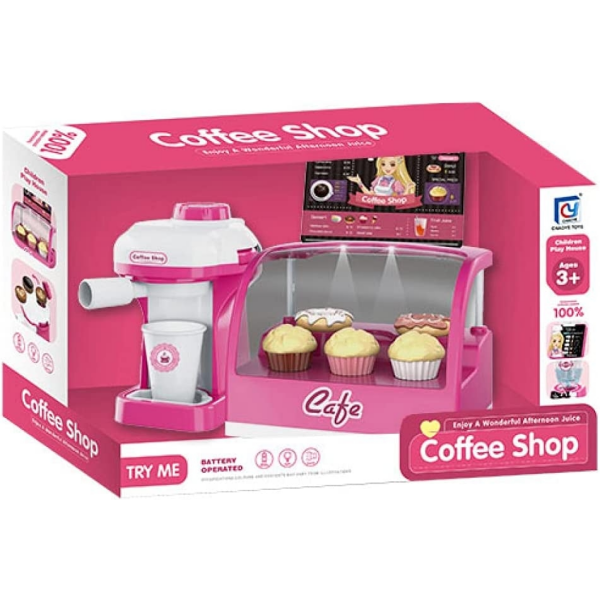 Cafetera express con capsulas y luz Fantastiko