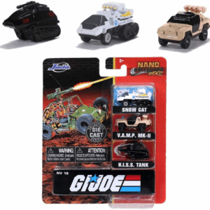 Gijoe Pack 3 Nano Vehiculo Hasbro
