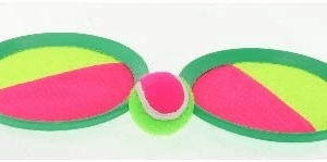 Juego Palas Pelota con Velcro