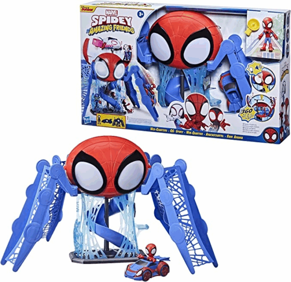 Aracnocuartek Spidey Amazing Friends Hasbro