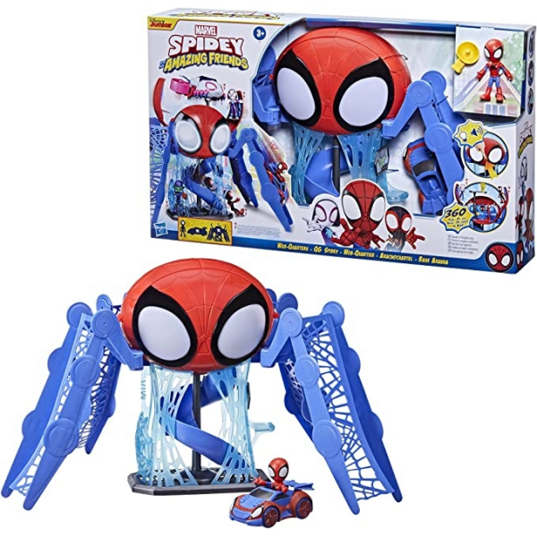 Aracnocuartek Spidey Amazing Friends Hasbro