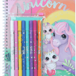 Ylvi libro de colorear con set de color Top model 12168