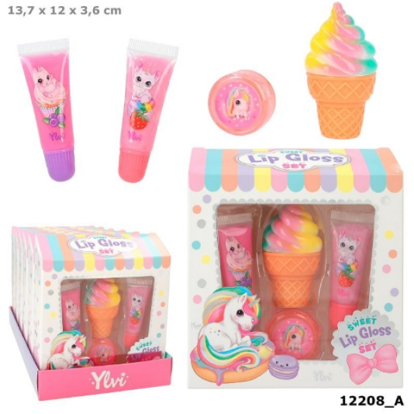 Ylvi set de brillos labiales Top model 12208