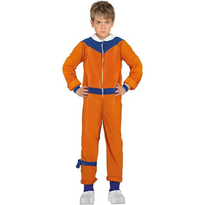 Disfraz Orange Ninja Infantl Talla 7-9 Años Guirca