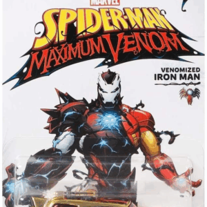 Hot Wheels Spiderman 2/5 Maximum Venom Iron Man Jack Hammer Mattel GJV25