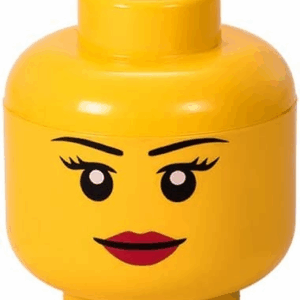 Cabeza Pequeña Niña Lego