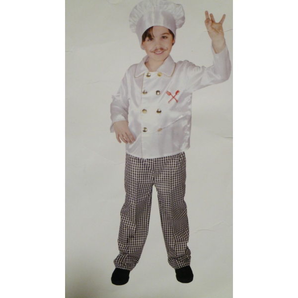 Madive disfraz cocinero talla 4