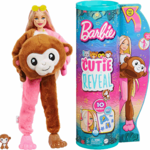 Barbie Cutie Reveal Jungla Mono Mattel HKR01