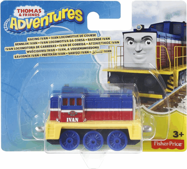 Ivan Locomotora de Carreras Thomas Mattel FBC36