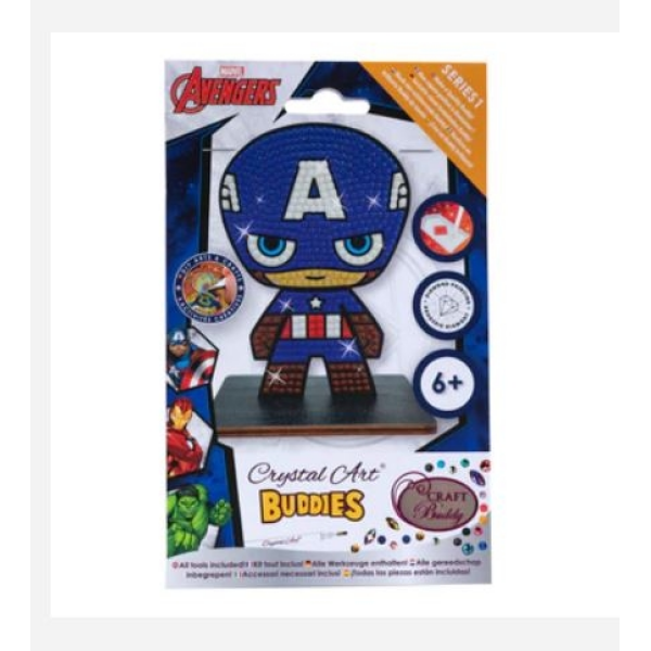 Capitan America Crystal Art Craft Buddy