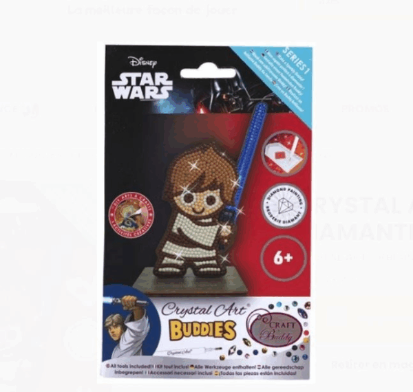 Luke Skywalker Crystal Art Craft Buddy