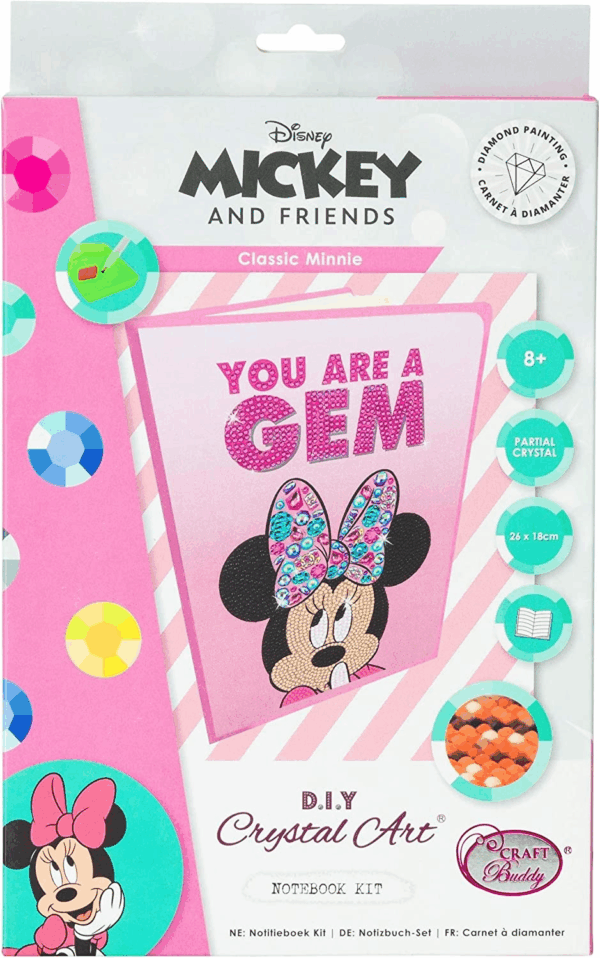Agenda Minnie Cristal Art Craft Buddy