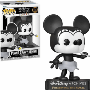 Funko Pop Minnie Plane Crazu Disney 1108