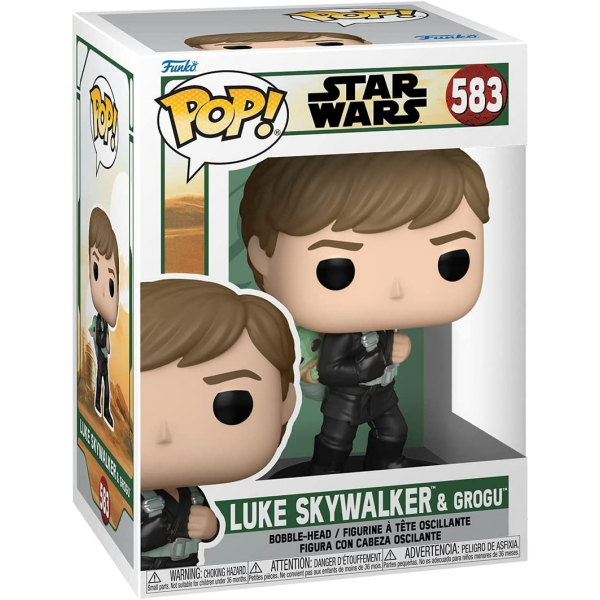 Funko Pop Luke Skywalker Grogu 583