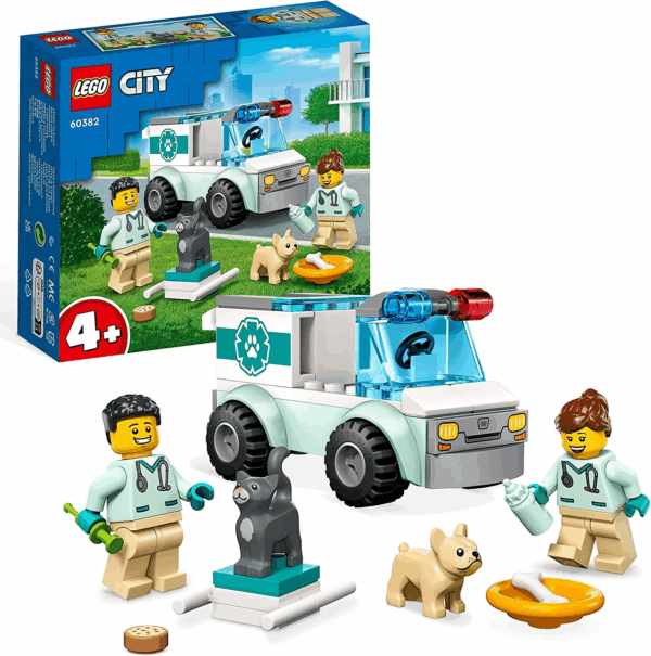 Furgoneta Veteriania de Rescate Lego 60382