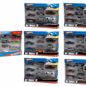 Hot Wheels Pack 10 Cochea Modelos Surtidos Mattel