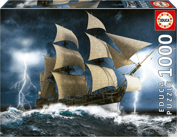 Puzzle 1000 Tormenta Perfecta Educa 19556