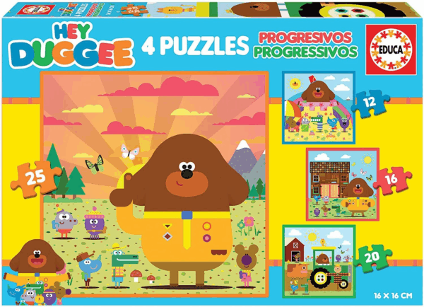 Puzzle Progresivao 12-16-20-25 Hey Dugge Educa 19364