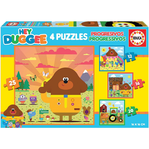 Puzzle Progresivao 12-16-20-25 Hey Dugge Educa 19364