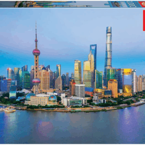 Puzzle 1000 Shangai al Atardecer Educa 19254