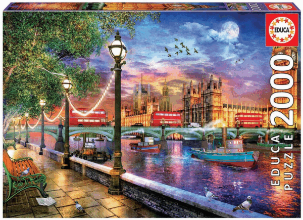 Puzzle 2000 Londres al Atardecer Educa 19046