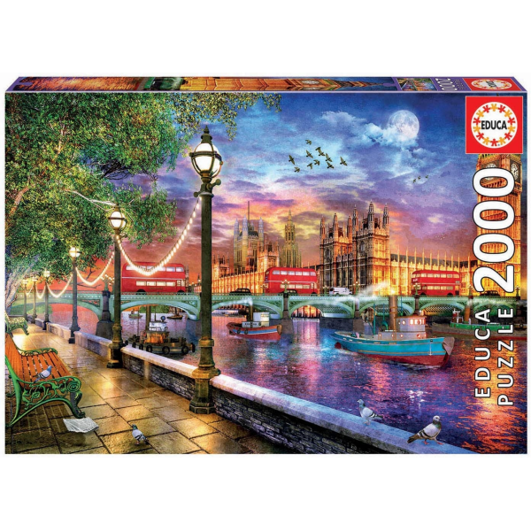 Puzzle 2000 Londres al Atardecer Educa 19046